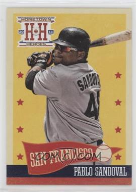 2013 Panini Hometown Heroes - [Base] #173 - Pablo Sandoval