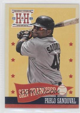 2013 Panini Hometown Heroes - [Base] #173 - Pablo Sandoval