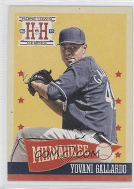 2013 Panini Hometown Heroes - [Base] #220 - Yovani Gallardo