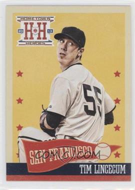 2013 Panini Hometown Heroes - [Base] #36 - Tim Lincecum