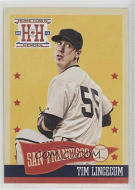 2013 Panini Hometown Heroes - [Base] #36 - Tim Lincecum