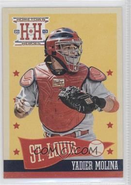 2013 Panini Hometown Heroes - [Base] #85 - Yadier Molina