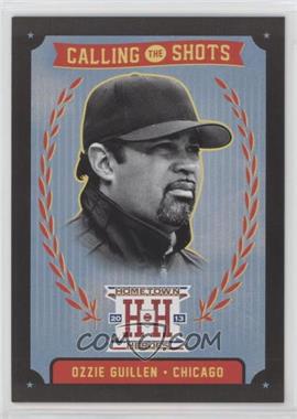 2013 Panini Hometown Heroes - Calling the Shots - Black #CS9 - Ozzie Guillen