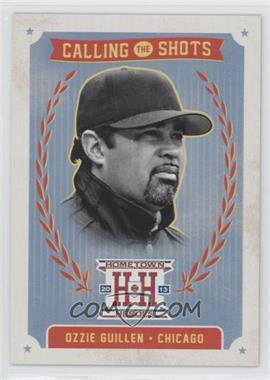 2013 Panini Hometown Heroes - Calling the Shots #CS9 - Ozzie Guillen