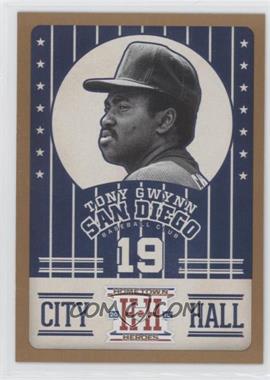 2013 Panini Hometown Heroes - City Hall - Gold #CH12 - Tony Gwynn