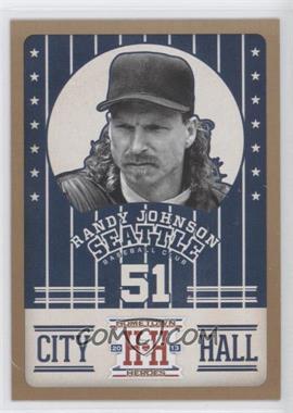 2013 Panini Hometown Heroes - City Hall - Gold #CH3 - Randy Johnson