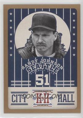 2013 Panini Hometown Heroes - City Hall - Gold #CH3 - Randy Johnson