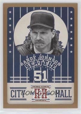 2013 Panini Hometown Heroes - City Hall - Gold #CH3 - Randy Johnson