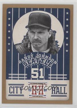 2013 Panini Hometown Heroes - City Hall - Gold #CH3 - Randy Johnson