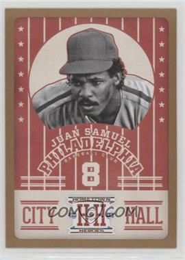 2013 Panini Hometown Heroes - City Hall - Gold #CH5 - Juan Samuel