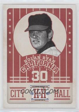 2013 Panini Hometown Heroes - City Hall #CH13 - Nolan Ryan