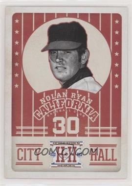 2013 Panini Hometown Heroes - City Hall #CH13 - Nolan Ryan