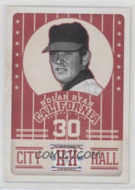 2013 Panini Hometown Heroes - City Hall #CH13 - Nolan Ryan