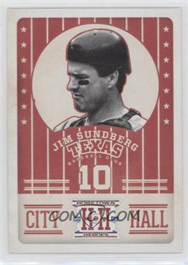 2013 Panini Hometown Heroes - City Hall #CH2 - Jim Sundberg