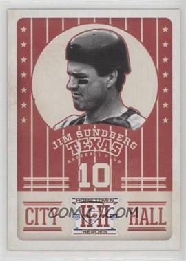 2013 Panini Hometown Heroes - City Hall #CH2 - Jim Sundberg