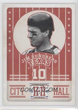 2013 Panini Hometown Heroes - City Hall #CH2 - Jim Sundberg