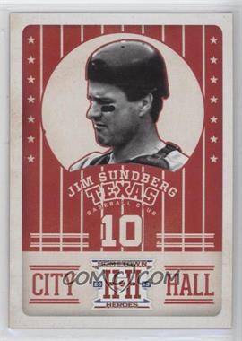 2013 Panini Hometown Heroes - City Hall #CH2 - Jim Sundberg