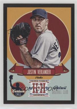 2013 Panini Hometown Heroes - Curtain Call - Black #CC6 - Justin Verlander