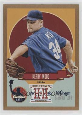 2013 Panini Hometown Heroes - Curtain Call - Gold #CC3 - Kerry Wood