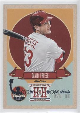 2013 Panini Hometown Heroes - Curtain Call #CC12 - David Freese