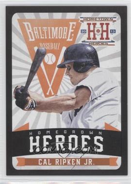 2013 Panini Hometown Heroes - Homegrown Heroes - Black #HH1 - Cal Ripken Jr.