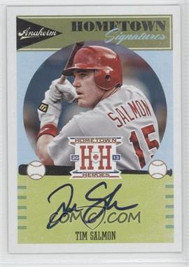 2013 Panini Hometown Heroes - Hometown Signatures #HSTS - Tim Salmon