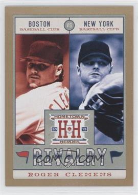 2013 Panini Hometown Heroes - Rivalry - Gold #R3 - Roger Clemens