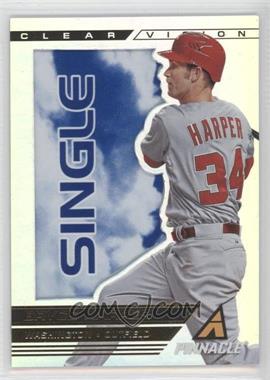 2013 Panini Pinnacle - Clear Vision - Single #CV21 - Bryce Harper