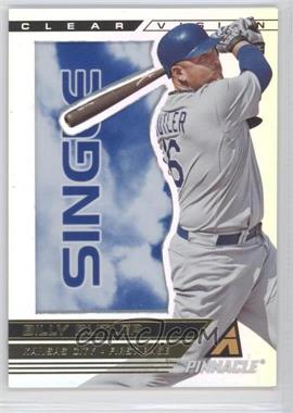 2013 Panini Pinnacle - Clear Vision - Single #CV26 - Billy Butler