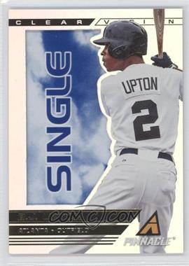 2013 Panini Pinnacle - Clear Vision - Single #CV41 - B.J. Upton