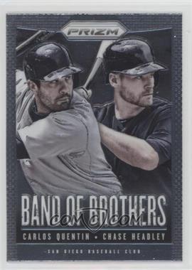 2013 Panini Prizm - Band of Brothers #BB15 - Carlos Quentin, Chase Headley