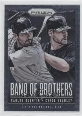 2013 Panini Prizm - Band of Brothers #BB15 - Carlos Quentin, Chase Headley