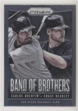 2013 Panini Prizm - Band of Brothers #BB15 - Carlos Quentin, Chase Headley