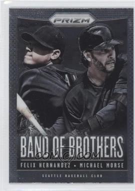 2013 Panini Prizm - Band of Brothers #BB17 - Felix Hernandez, Michael Morse