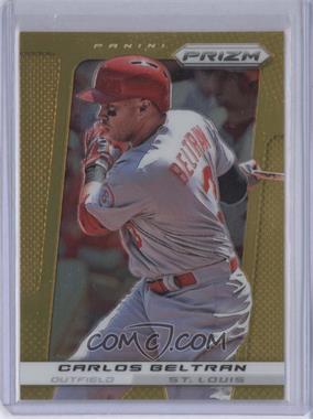 2013 Panini Prizm - [Base] - Gold Prizm #156 - Carlos Beltran /10