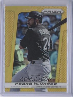 2013 Panini Prizm - [Base] - Gold Prizm #78 - Pedro Alvarez /10