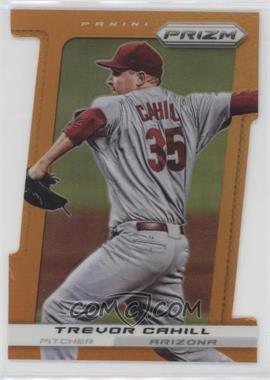 2013 Panini Prizm - [Base] - Orange Prizm Die-Cut #127 - Trevor Cahill /60