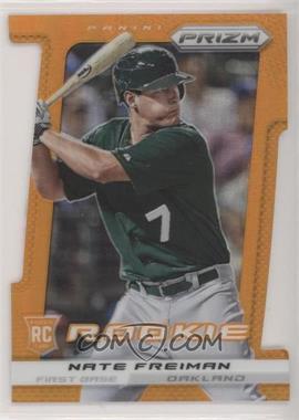 2013 Panini Prizm - [Base] - Orange Prizm Die-Cut #205 - Nate Freiman /60