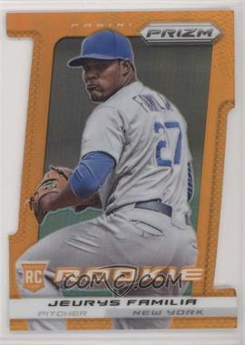 2013 Panini Prizm - [Base] - Orange Prizm Die-Cut #298 - Jeurys Familia /60