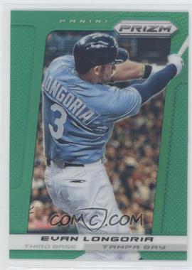 2013 Panini Prizm - [Base] - Retail Green Prizm #74 - Evan Longoria