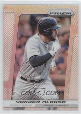 2013 Panini Prizm - [Base] - Silver Prizm #114 - Yonder Alonso