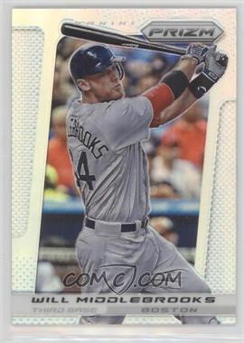 2013 Panini Prizm - [Base] - Silver Prizm #84 - Will Middlebrooks