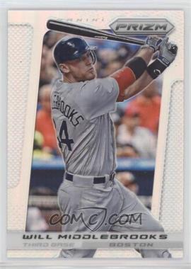 2013 Panini Prizm - [Base] - Silver Prizm #84 - Will Middlebrooks