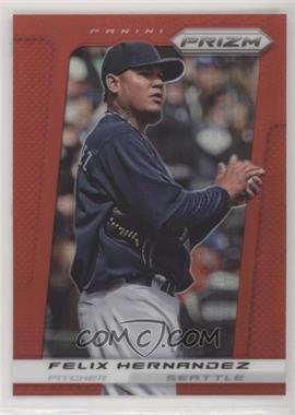 2013 Panini Prizm - [Base] - Target Red Prizm #118 - Felix Hernandez