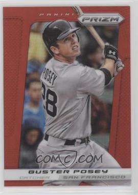 2013 Panini Prizm - [Base] - Target Red Prizm #166 - Buster Posey