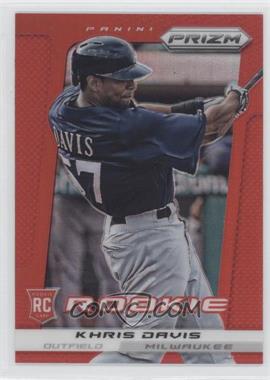 2013 Panini Prizm - [Base] - Target Red Prizm #221 - Khris Davis