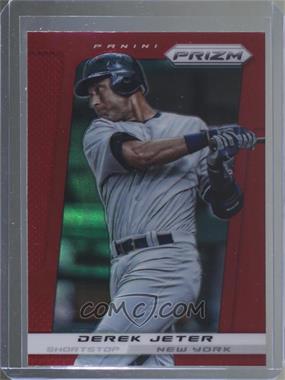 2013 Panini Prizm - [Base] - Target Red Prizm #44 - Derek Jeter