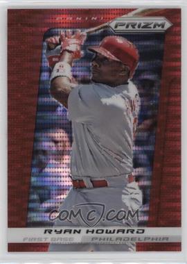 2013 Panini Prizm - [Base] - Target Red Pulsar Prizm #115 - Ryan Howard