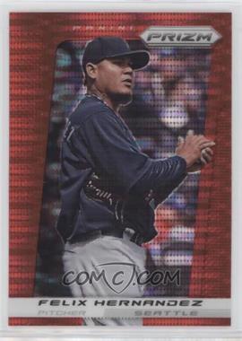 2013 Panini Prizm - [Base] - Target Red Pulsar Prizm #118 - Felix Hernandez