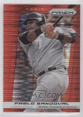 2013 Panini Prizm - [Base] - Target Red Pulsar Prizm #137 - Pablo Sandoval